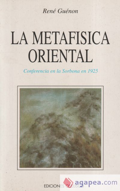 Metafisica oriental, La