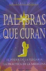 Portada de Palabras que curan