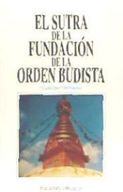 Portada de SUTRA DE LA FUNDACIÓN DE LA ORDEN BUDISTA