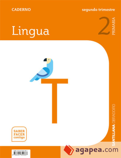 CADERNO LINGUA 2 PRIMARIA 2 TRIM SABER FACER CONTIGO