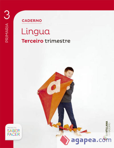 CADERNO LINGUA 3 PRIMARIA 3 TRIM SABER FACER