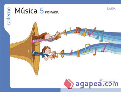 CADERNO MUSICA 5 PRIMARIA OS CAMIÑOS DO SABER