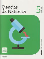 Portada de CIENCIAS DA NATUREZA 5 PRIMARIA SABER FACER CONTIGO