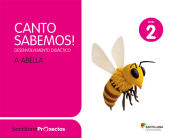 Portada de Cuanto sabemos! Nivel 2. La abeja, 4 años. Libro profesor. Galicia