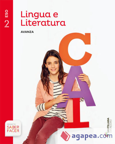 LINGUA E LITERATURA SERIE AVANZA 2 ESO SABER FACER