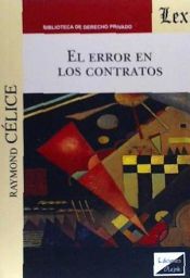 Portada de EL ERROR EN LOS CONTRATOS