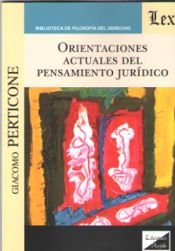 Portada de Orientaciones actuales del pensamiento jurídico