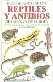 Portada de *GUIA CAMPO DE REPTILES Y ANFIBIOS EUROPA