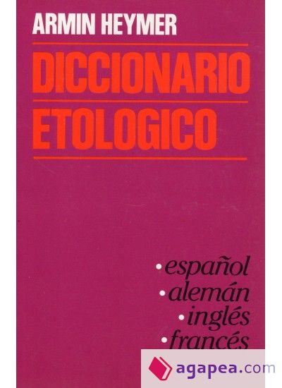 DICCIONARIO ETOLOGICO