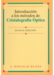 Portada de INTROD.METODOS CRISTALOGRAFIA OPTICA