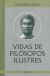 Portada de VIDAS DE FILOSOFOS ILUSTRES, de Diógenes Laercio