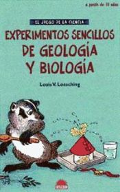 Portada de EXPERIMENTOS SENCILLOS DE GEOLOGIA Y BIOLOGIA