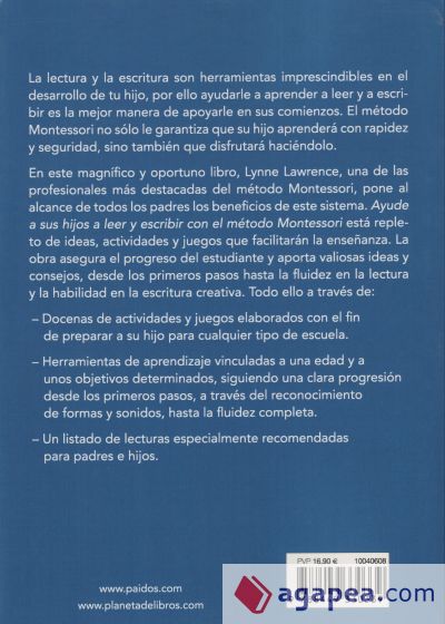 Ayude a sus hijos a leer y escribir con el método Montessori