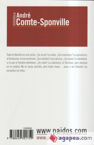 Invitaci&oacute;n a la filosof&iacute;a