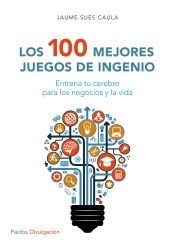 Portada de Los 100 mejores juegos de ingenio