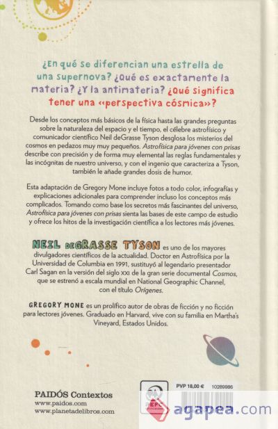 Astrofísica para jóvenes con prisas