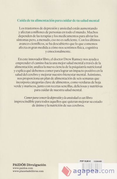 Comer para vencer la depresión y la ansiedad