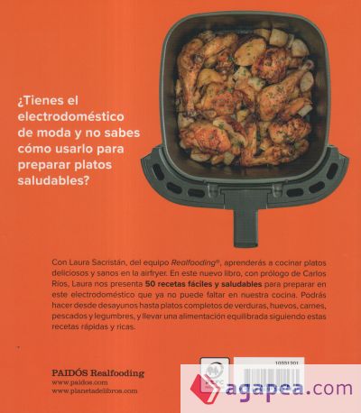 Recetas de cocina con airfryer (Tapa blanda) · Cocina Española