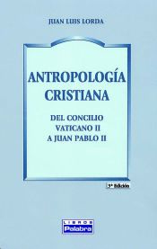 Portada de Antropología cristiana