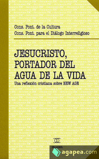 Jesucristo, portador del agua de la vida