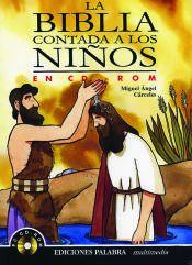 Portada de La Biblia contada a los niños. CD-ROM