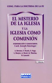 Portada de Misterio de la Iglesia y la Iglesia como comunión