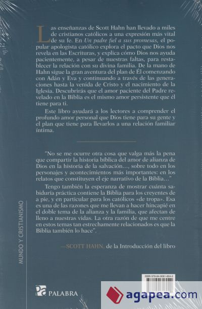 UN PADRE FIEL A SUS PROMESAS. EL AMOR DE ALIANZA DE DIOS