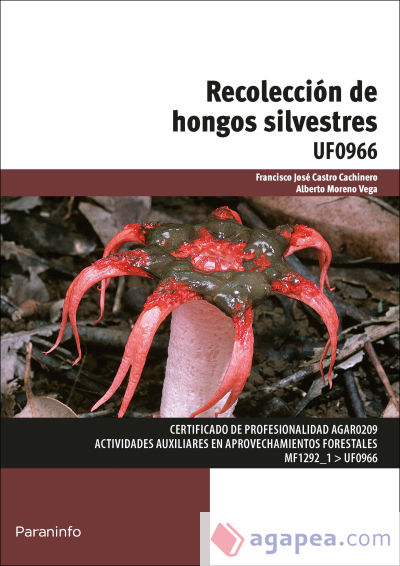 Recolección de hongos silvestres. Certificados de profesionalidad. Actividades auxiliares en aprovechamientos forestales