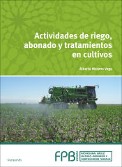 Portada de Actividades de riego, abonado y tratamiento en cultivos