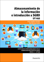 Portada de Almacenamiento de la información e introducción a SGBD