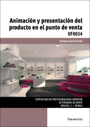 Portada de Animación y presentación del producto en el punto de venta. Certificados de profesionalidad. Actividades de venta