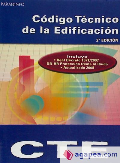 CTE. CÓDIGO TÉCNICO DE LA EDIFICACIÓN