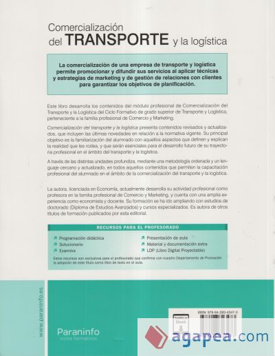 Comercialización del transporte y la logística