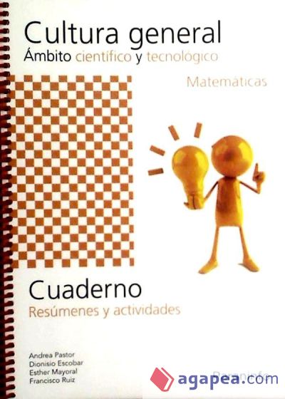 Cuaderno de cultura general ámbito científico y tecnológico. Matemáticas