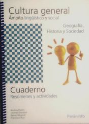 Portada de Cuaderno de cultura general. Ámbito linguístico y social. Geografía, historia y sociedad