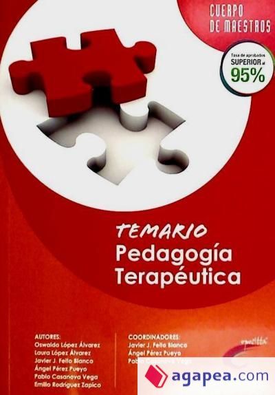CUERPO DE MAESTROS,ESPECIALIDAD PEDAGOGIA TERAPEUTICA. TEMARIO - ANGEL ...