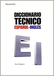 Portada de Diccionario técnico español-inglés