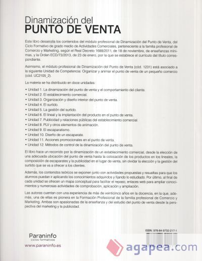 DINAMIZACION EN EL PUNTO DE VENTA - MARIA DEL CARMEN GOMEZ DIAZ; MARIA ...