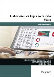 Portada de Elaboración de hojas de cálculo