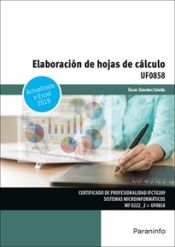 Portada de Elaboración de hojas de cálculo