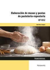 Portada de Elaboración de masas y pastas de pastelería - repostería