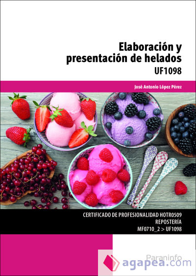 Elaboración y presentación de helados