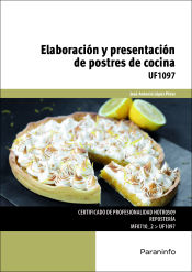 Portada de Elaboración y presentación de postres de cocina