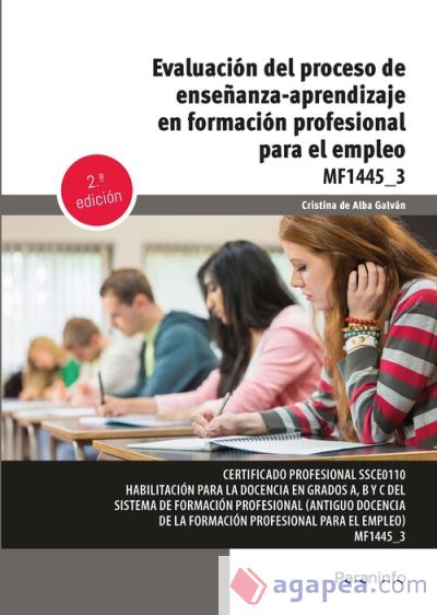 Evaluación del proceso de enseñanza-aprendizaje en formación profesional para el empleo