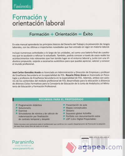 Formación y orientación laboral. Fundamentos (Edición 2020)