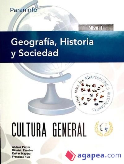 Geografía, Historia y Sociedad. Nivel II. Cultura general