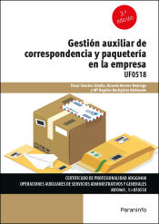 Portada de Gestión auxiliar de la correspondencia y paquetería en la empresa