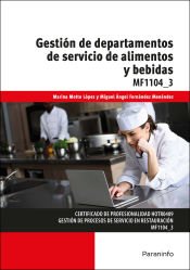 Portada de Gestión de departamentos de servicio de alimentos y bebidas