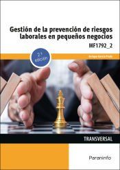 Portada de Gestión de la prevención de riesgos laborales en pequeños negocios