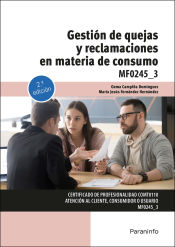 Portada de Gestión de quejas y reclamaciones en materia de consumo